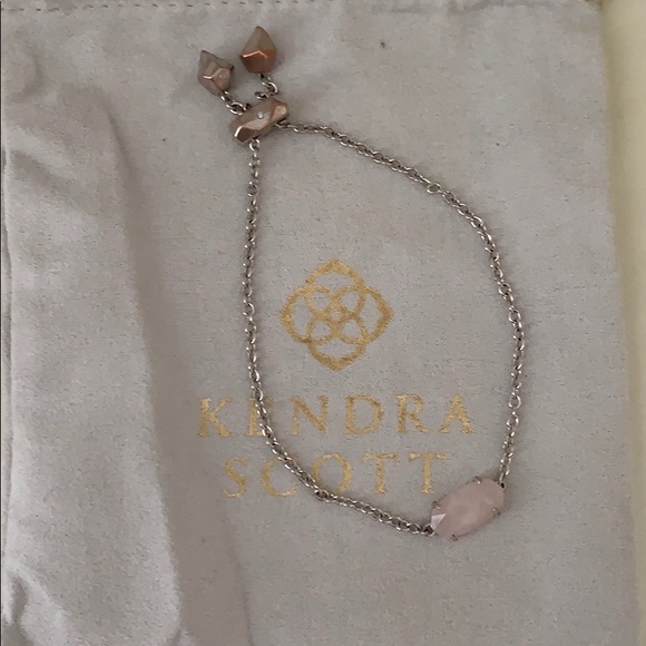 Kendra Scott Rose Quartz Bracelet - Picture 2 of 4